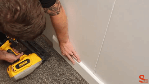 fitting skirting board